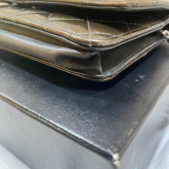 ❌SOLD❌💯Authentic Chanel Wallet on Chain WOC Green - Picture 4 of 15